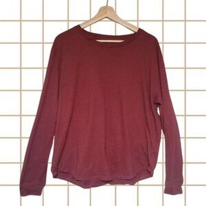 Pendleton Burgundy Knit Top
